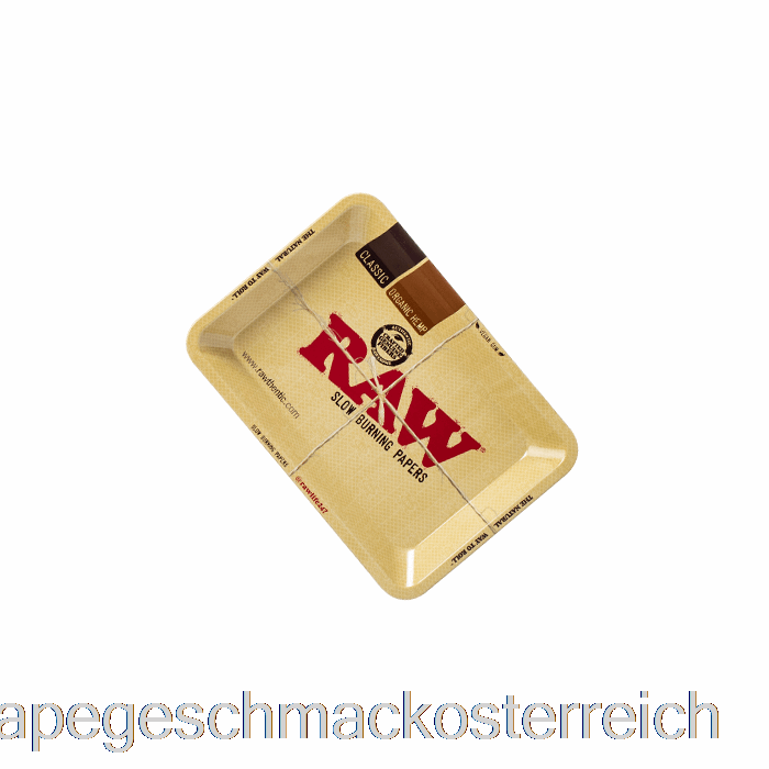 Rohe Klassische Metall-Rolltabletts Mit Kleinem Vape-Geschmack